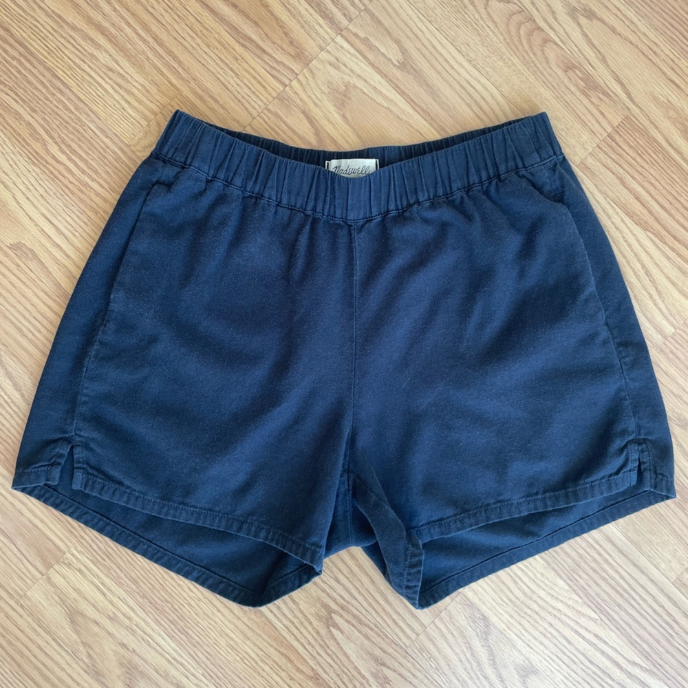 Madewell Women's Pull-On Shorts Charcoal Size XS